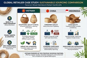 How a Global Retailer Scaled Sustainable Sourcing: A Case Study Comparing Vietnam, China, and Indonesia in Woven Handicrafts